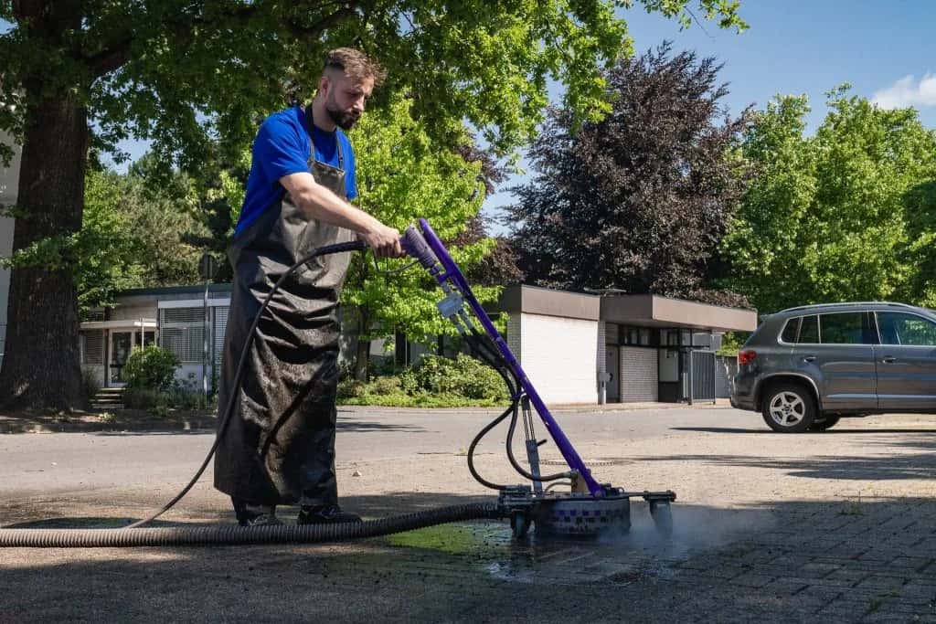 Steinreinigung von GLADECO